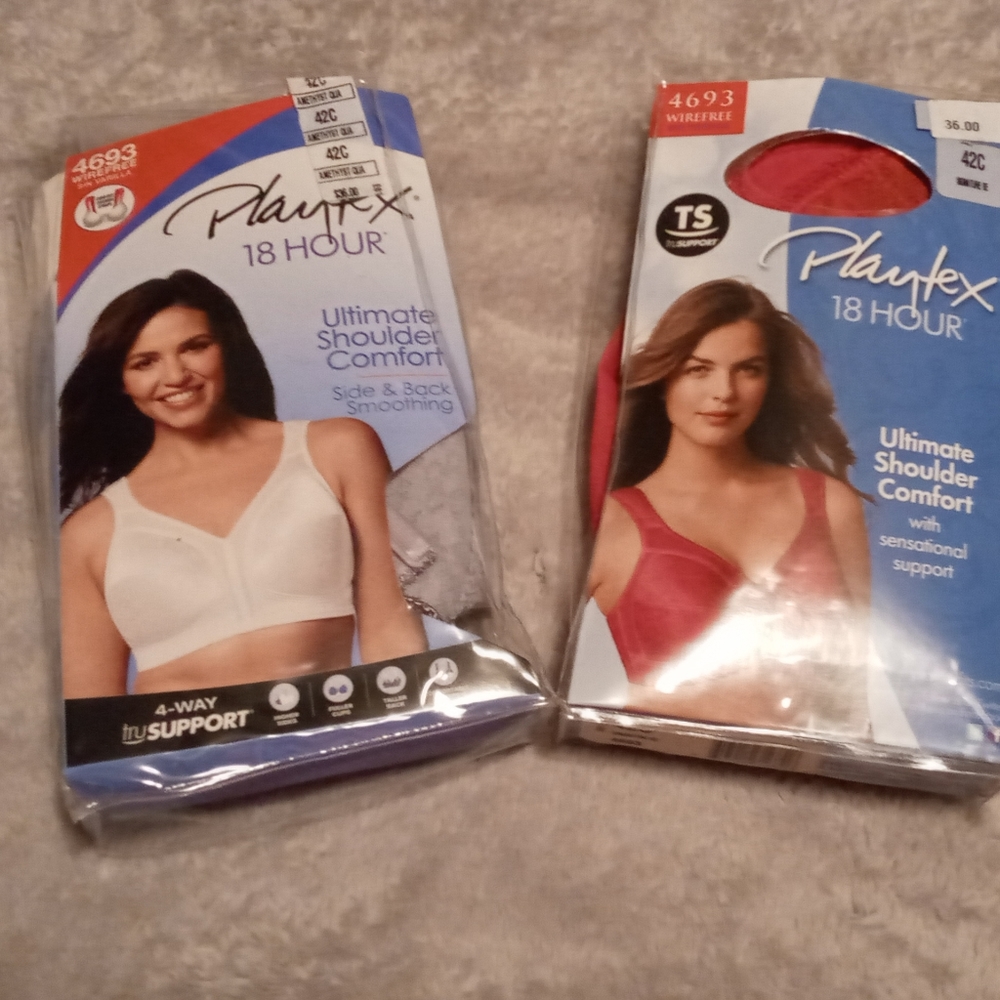 Playtex 18 hour bras 42 C